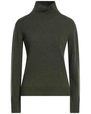 N.O.W. ANDREA ROSATI CASHMERE Rollkragenpullover - Grün