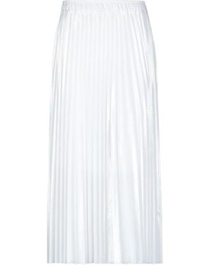 Nude Long Skirt - White