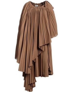 Quira Midi Dress - Brown