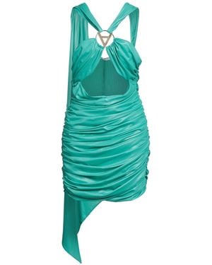 AGUA PROJECT Mini Dress Polyester, Elastane - Blue