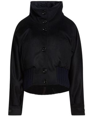 Moorer Midnight Jacket Wool, Cashmere - Black