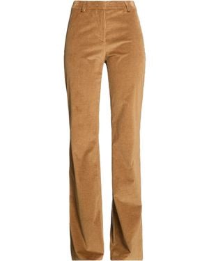 Etro Trousers Cotton, Elastane - Natural