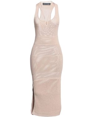 ANDREADAMO Midi Dress - Natural