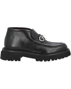 Ferragamo Ankle Boots Calfskin - Black