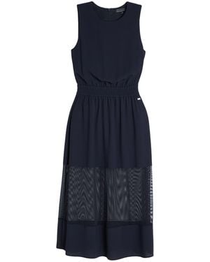 ARMANI EXCHANGE Midi Dress - Blue