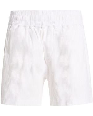 Gcds Shorts & Bermuda Shorts Cotton - White