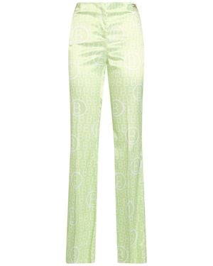 EUREKA by BABYLON Lime Pants Polyamide, Cotton, Elastane - Green