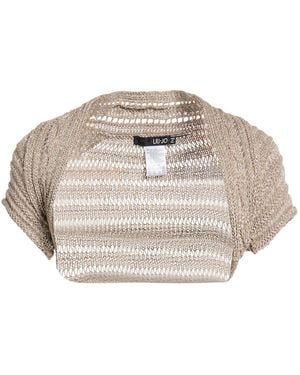 Liu Jo Shrug Linen, Polyester, Polyamide - White