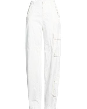 Pinko Pants Cotton - White
