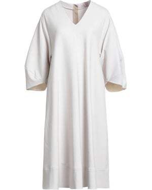 Agnona Midi Dress - White