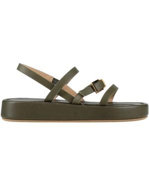 Sergio Rossi Sandals Leather - Green