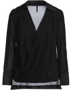 Pierantonio Gaspari Top Viscose, Polyester - Black