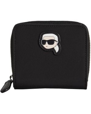 Karl Lagerfeld Ikonik Zip Wallet - Nero