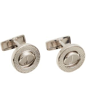 dunhill Cufflinks And Tie Clips 925/1000 - Metallic