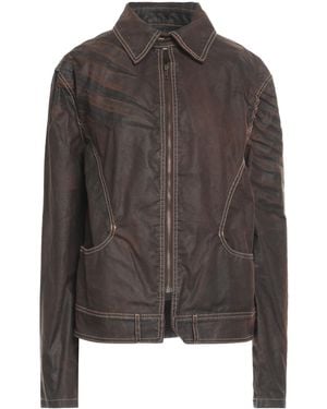 MASHA POPOVA Jacket Cotton, Recycled Pes, Textile Fibers - Brown