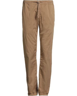 Brooksfield Camel Pants Cotton, Elastane - Natural