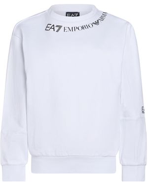 EA7 Sweatshirts - White