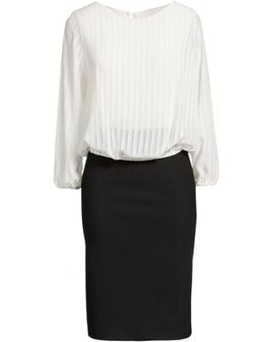 Soallure Midi Dress Polyester - White