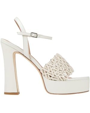 J.A.P. JOSE ANTONIO PEREIRA Sandales - Blanc