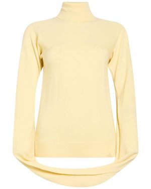 MEIMEIJ Rollkragenpullover - Gelb