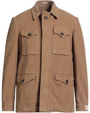 Massimo Alba Sand Jacket Cotton - Brown