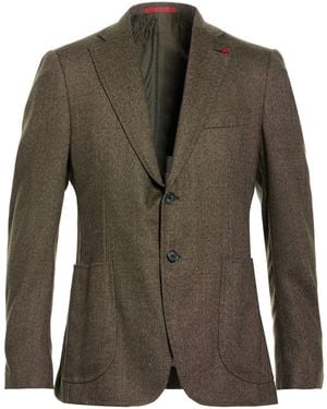 Isaia Blazer Wool - Green
