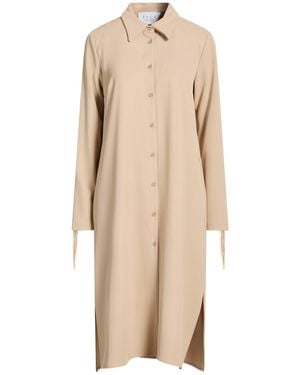Kaos Midi Dress Polyester, Elastane - Natural