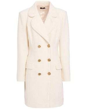Elisabetta Franchi Mini Dresses - Natural