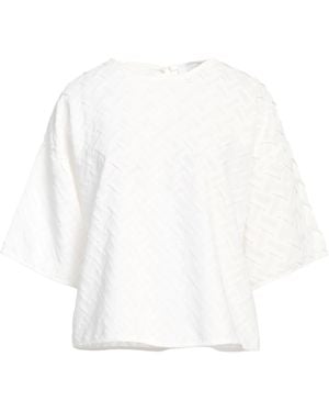 Alpha Studio Top Polyester - White