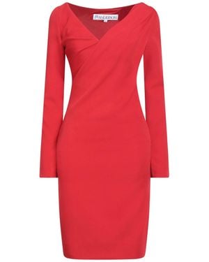 JW Anderson Midi Dress Polyester, Polyamide, Elastane - Red