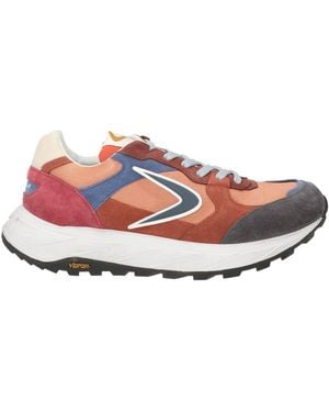 Valsport Sneakers Leather, Textile Fibers - White