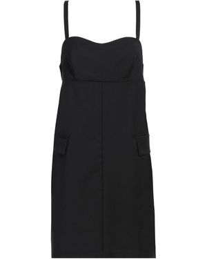 8pm Mini Dress Polyester, Wool, Elastane - Black
