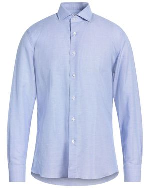 Caruso Light Shirt Cotton - Blue