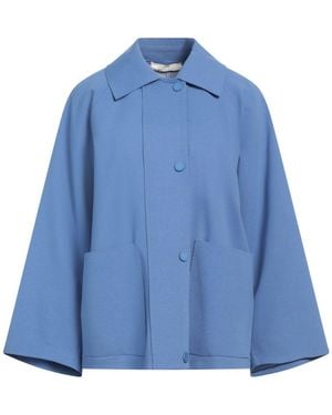 Liviana Conti Lilac Jacket Viscose, Polyamide, Elastane, Polyester - Blue