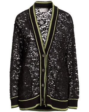 Ermanno Scervino Cardigan Viscose, Cotton, Polyamide - Black