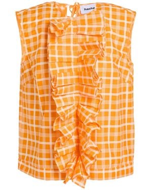 Hache Top Cotton - Orange
