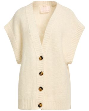 STUDIO.CLIQUE Ivory Cardigan Baby Alpaca Wool, Polyamide, Virgin Wool - Natural