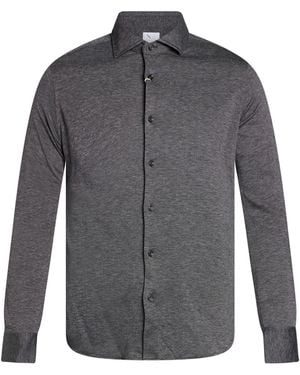 Xacus Charcoal Shirt Cotton - Gray