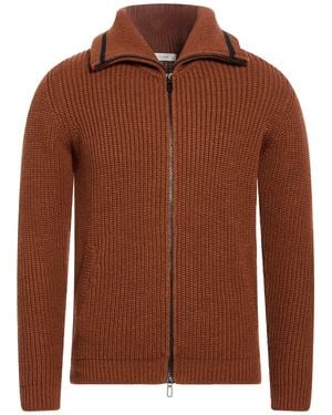 Diktat Cardigan Wool, Acrylic - Brown