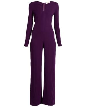 Jucca Jumpsuit Viscose, Elastane - Purple