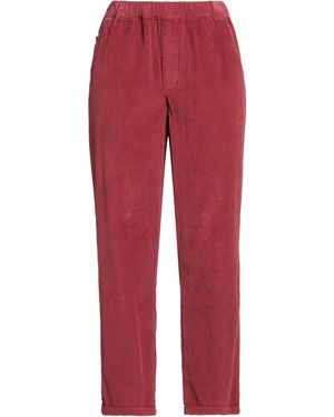 American Vintage Trousers Cotton - Red