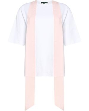Jejia T-Shirt Cotton, Polyester, Elastane, Silk - White