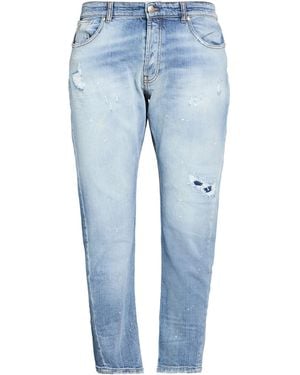 John Richmond Pantalon En Jean - Bleu