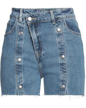 LIU REGALI Denim Shorts - Blue