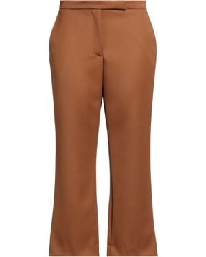 Tory Burch Trousers Wool - Brown