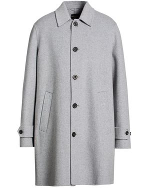 BRERAS Milano Charcoal Coat Wool, Polyester - Grey
