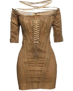 Guess Mini Dresses - Natural