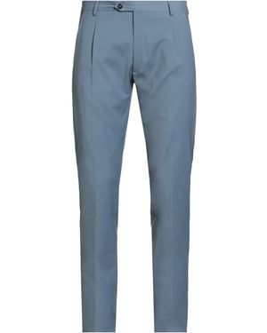 Messagerie Pants Polyester, Wool, Elastane - Blue