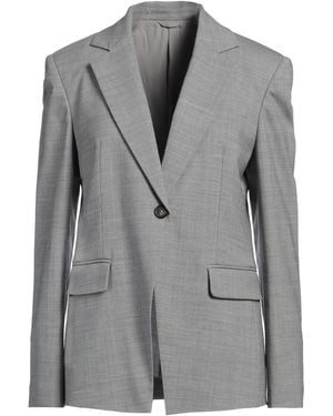 Brunello Cucinelli Blazer Virgin Wool, Elastane, Brass - Grey