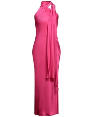 ViCOLO Blush Maxi Dress Viscose - Pink
